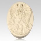 Angel Holding Flowers Keepsake Box